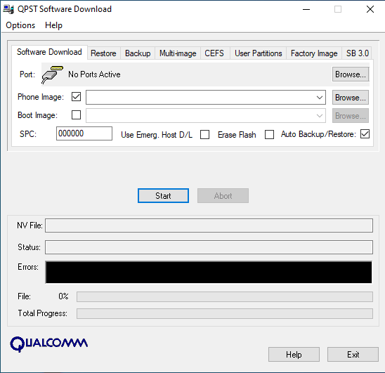 QPST Tool